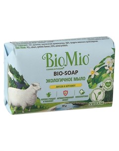Туалетное мыло Литсея и бергамот Bio soap Biomio