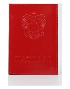 Обложка для паспорта цвет алый Nnb