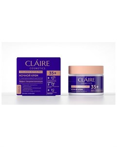 Ночной крем 35 Эффект биоревитализации Claire cosmetics