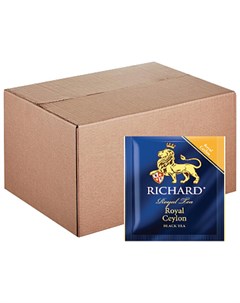 Чай Royal Ceylon черный 200 пакетиков в конвертах по 2 г Richard
