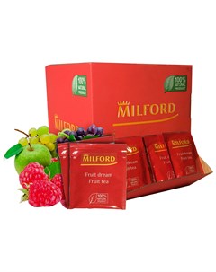 Чай Fruit Dream Фруктовая мечта 200 пакетиков в конвертах по 1 75 г Милфорд