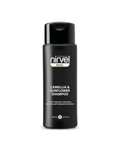 Шампунь восстановление для окрашенных волос с экстрактом камелии и подсолнечника Shampoo Color Prote Nirvel