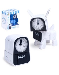 Робот часы Щенок трансформируется в будильник Dade toys