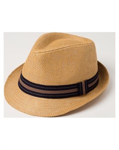 Шляпа мужская Пляж размер 58 цвет коричневый Minaku