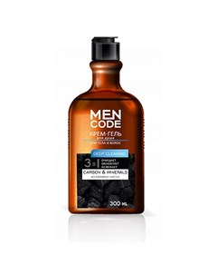 Крем гель для волос и тела Deep Cleaning 300 мл Men code