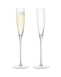 Набор из 2 бокалов флейт для шампанского Aurelia 165 мл Lsa international