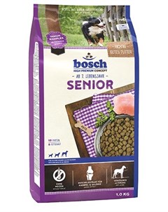 Сухой корм для собак Senior 1 кг Bosch