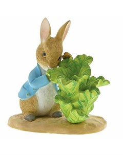 Статуэтка Heartwood Creek Peter Rabbit with Lettuce Jim shore