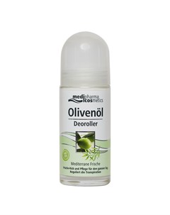 Роликовый дезодорант Средиземноморская свежесть 50 мл Olivenol Medipharma cosmetics