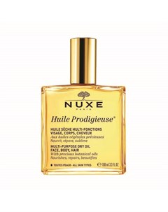 Продижьёз Сухое масло для лица тела и волос Новая формула 100 мл Prodigieuse Nuxe