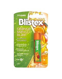 Бальзам для губ Апельсин Манго Orange Mango Blast SPF 15 4 25 г Уход за губами Blistex