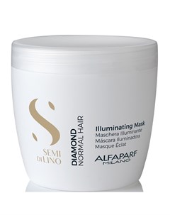 Маска для нормальных волос придающая блеск Diamond Illuminating Mask 500 мл Diamond Alfaparf milano
