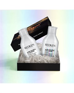 Подарочный набор Redken шампунь 300 мл кондиционер 300 мл Acidic bonding Socolorbeautybox