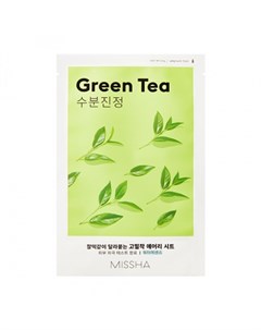Тканевая маска для лица Green Tea Маски Missha