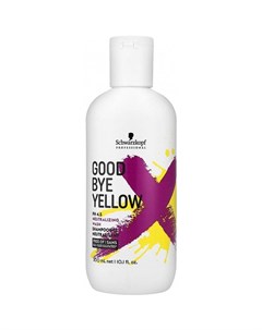 Нейтрализующий шампунь для волос 300 мл Goodbye Yellow Schwarzkopf professional