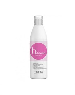 Шампунь для светлых волос с абиссинским маслом 250 мл B Blond Tefia