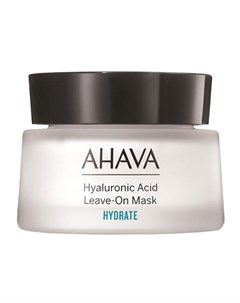 Маска для лица с гиалуроновой кислотой не требующая смывания 50 мл Hyaluronic Acid Ahava