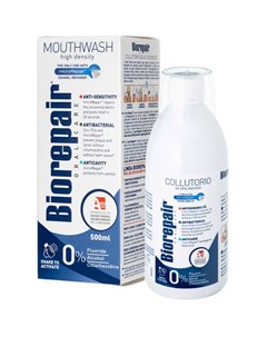Антибактериальный ополаскиватель для полости рта Antibacterial Mouthwash 500 мл Ежедневная забота Biorepair