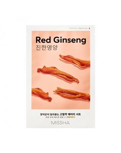Тканевая маска для лица Red Ginseng Маски Missha