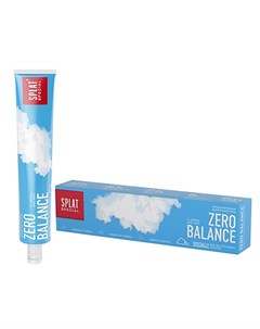 Зубная паста Zero balance 75 мл Special Splat