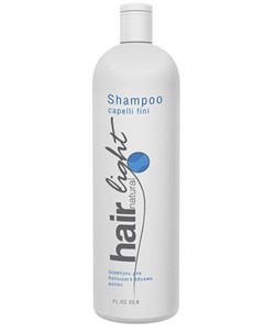 Hair Natural Light Shampoo Capelli Fini Шампунь для большего объема волос 1000 мл Hair Light Hair company professional