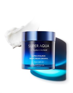Увлажняющий крем бальзам для лица Balm Cream Original 70 мл Super Aqua Ultra Hyalron Missha