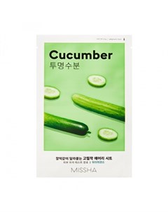 Тканевая маска для лица Cucumber Маски Missha