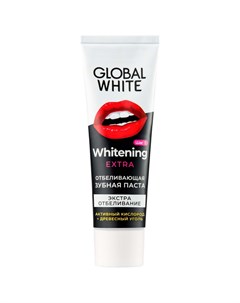 Отбеливающая зубная паста Extra Whitening 30 мл Подготовка эмали Global white