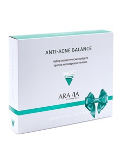 Подарочный набор против несовершенств кожи Anti Acne Balance 1 шт Aravia professional