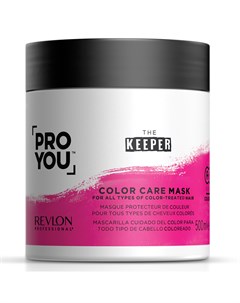 Маска защита цвета для всех типов окрашенных волос Color Care 500 мл Pro You Revlon professional