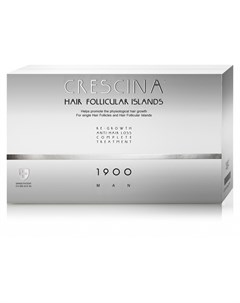 Комплекс для мужчин Follicular Islands 1900 лосьон для стимуляции роста волос 20 лосьон против выпад Crescina