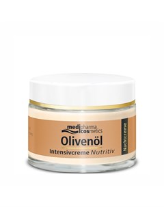 Питательный ночной крем интенсив для лица 50 мл Olivenol Medipharma cosmetics