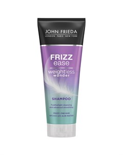 Шампунь для придания гладкости и дисциплины тонких волос Weightless Wonder 250 мл Frizz Ease John frieda