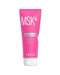 Розовая маска для светлых волос 250 мл MyBlond Tefia