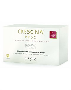 Комплекс Transdermic для мужчин лосьон для возобновления роста волос 20 лосьон против выпадения воло Crescina