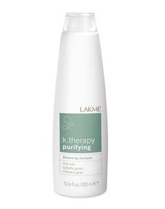 Balancing shampoo oily hair Шампунь восстанавливающий баланс для жирных волос 300 мл K Therapy Lakme