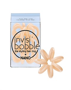 Резинки для волос NANO To Be or Nude to Be 3 шт Nano Invisibobble
