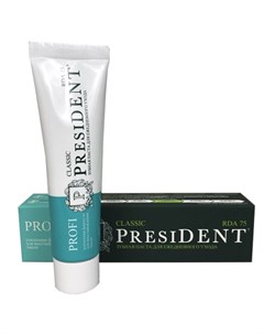 Зубная паста для ежедневного ухода 50 мл Classic President