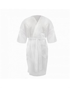 Халат кимоно с рукавами SMS люкс белый 1 х 5 шт Расходные материалы и одежда для процедур Чистовье