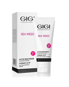 Крем увлажняющий активный для нормальной и жирной кожи Active Moisturizer 100 мл Sea Weed Gigi