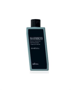 Черный тонирующий шампунь Black Toning Shampoo 250 мл Manniskan Kaaral