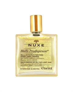 Продижьёз Сухое масло для лица тела и волос Новая формула 50 мл Prodigieuse Nuxe