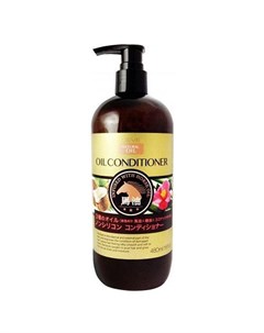 Кондиционер для сухих волос с 3 маслами Deve Infused With Horse Oil Conditioner лошадиное кокосовое  Kumano cosmetics