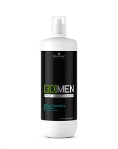 Шампунь для глубокого очищения Deep Cleansing Shampoo 1000 мл 3D MEN Schwarzkopf professional