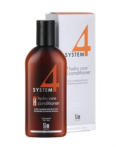 Бальзам терапевтический H для сухих и повреждённых окрашиванием волос 215 мл System 4 Sim sensitive
