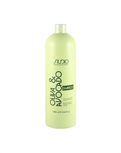 Шампунь увлажняющий для волос с маслами авокадо и оливы 1000 мл Studio Professional Kapous professional