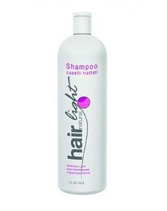 Hair Natural Light Shampoo Capelli Trattati Шампунь для восстановления структуры волос 1000 мл Hair  Hair company professional