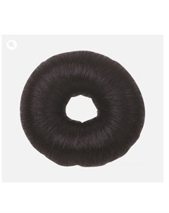 Валик для прически искусственный волос черный диаметр 8 см Валики и резинки Dewal pro