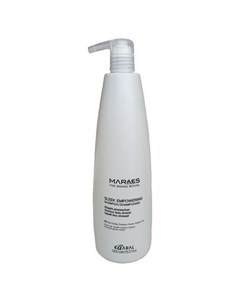 Восстанавливающий шампунь для прямых поврежденных волос Sleek Empowering Shampoo 1000 мл Maraes Kaaral
