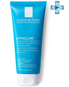Очищающая матирующая маска для проблемной кожи 100 мл Effaclar La roche-posay